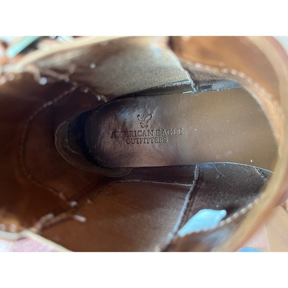 Women's American Eagle Brown ankle Booties/boots. Size 8 - Picture 4 of 7